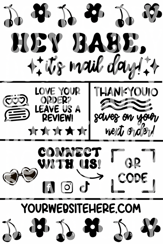 Hey Babe - EDITABLE ON CANVA