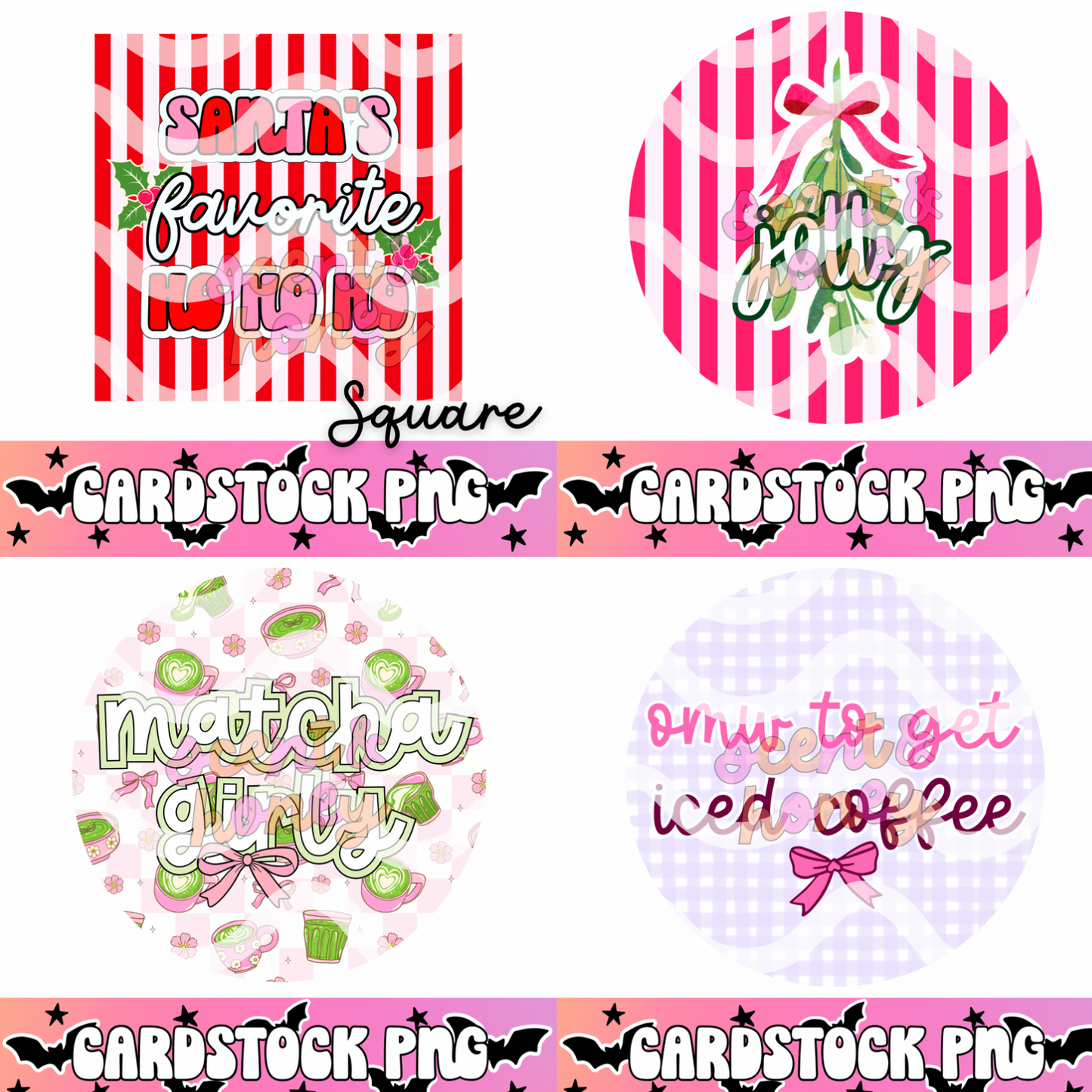 September 2025 Cardstock PNG Drive (40 total images)