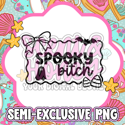 **SEMI-EXCLUSIVE** Spooky Bitch PNG