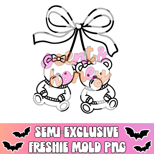 **SEMI-EXCLUSIVE** Bubble Gum Bear Cherries PNG