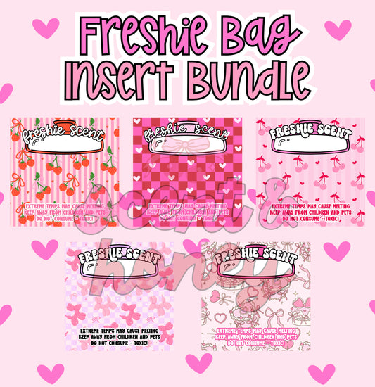 Valentine Freshie Insert Bundle