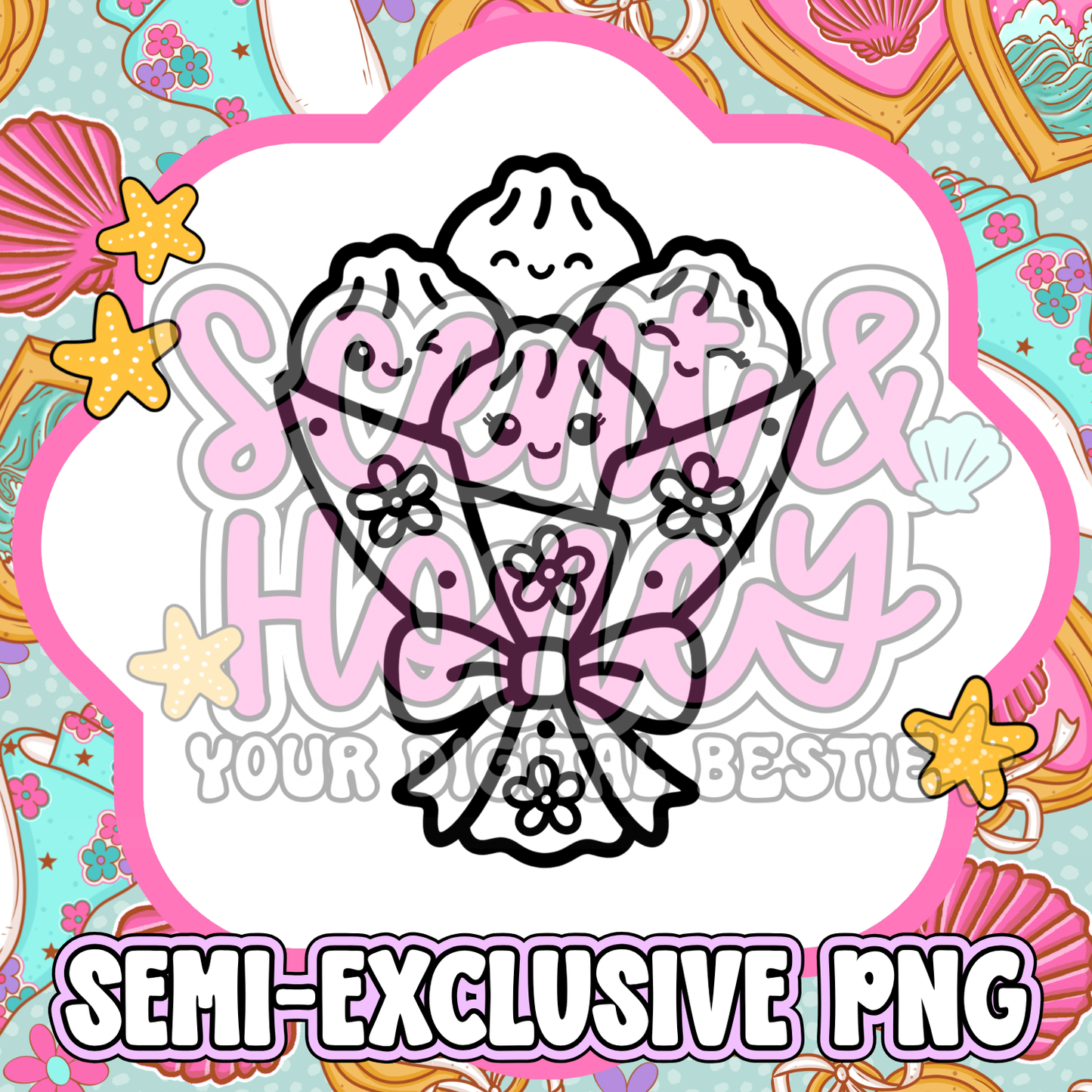**SEMI-EXCLUSIVE** Dumpling Bouquet PNG
