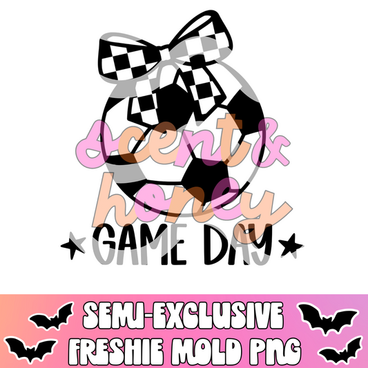 **SEMI-EXCLUSIVE** Game Day Soccer Ball PNG Download