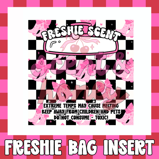 Cowgirl Boots Freshie Insert