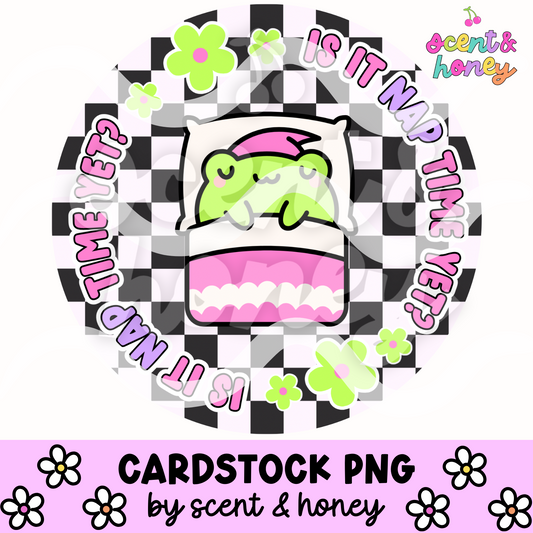 Nap Time Cardstock PNG
