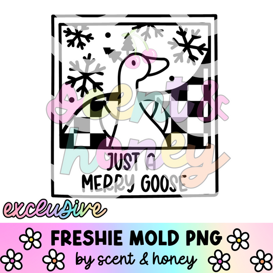 **SEMI-EXCLUSIVE** Merry Goose PNG Download