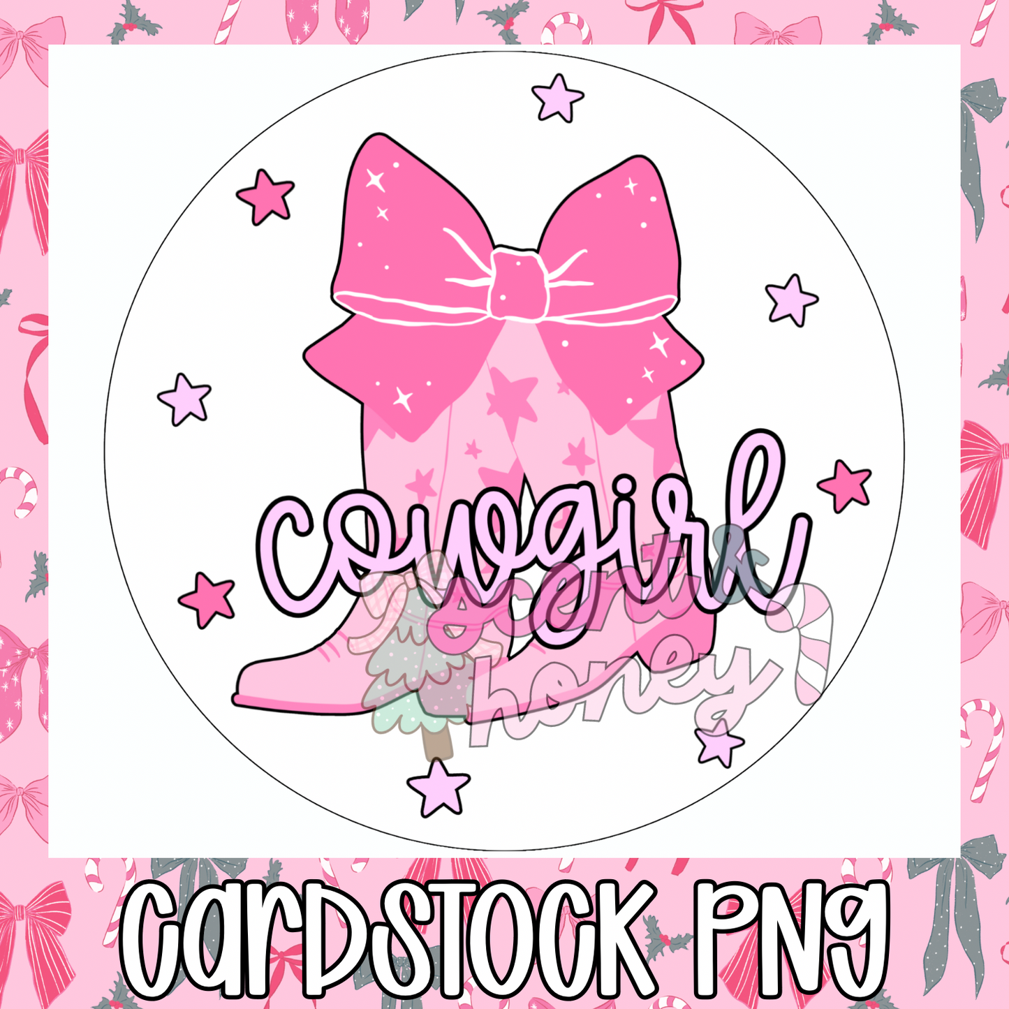 Cowgirl Cardstock PNG