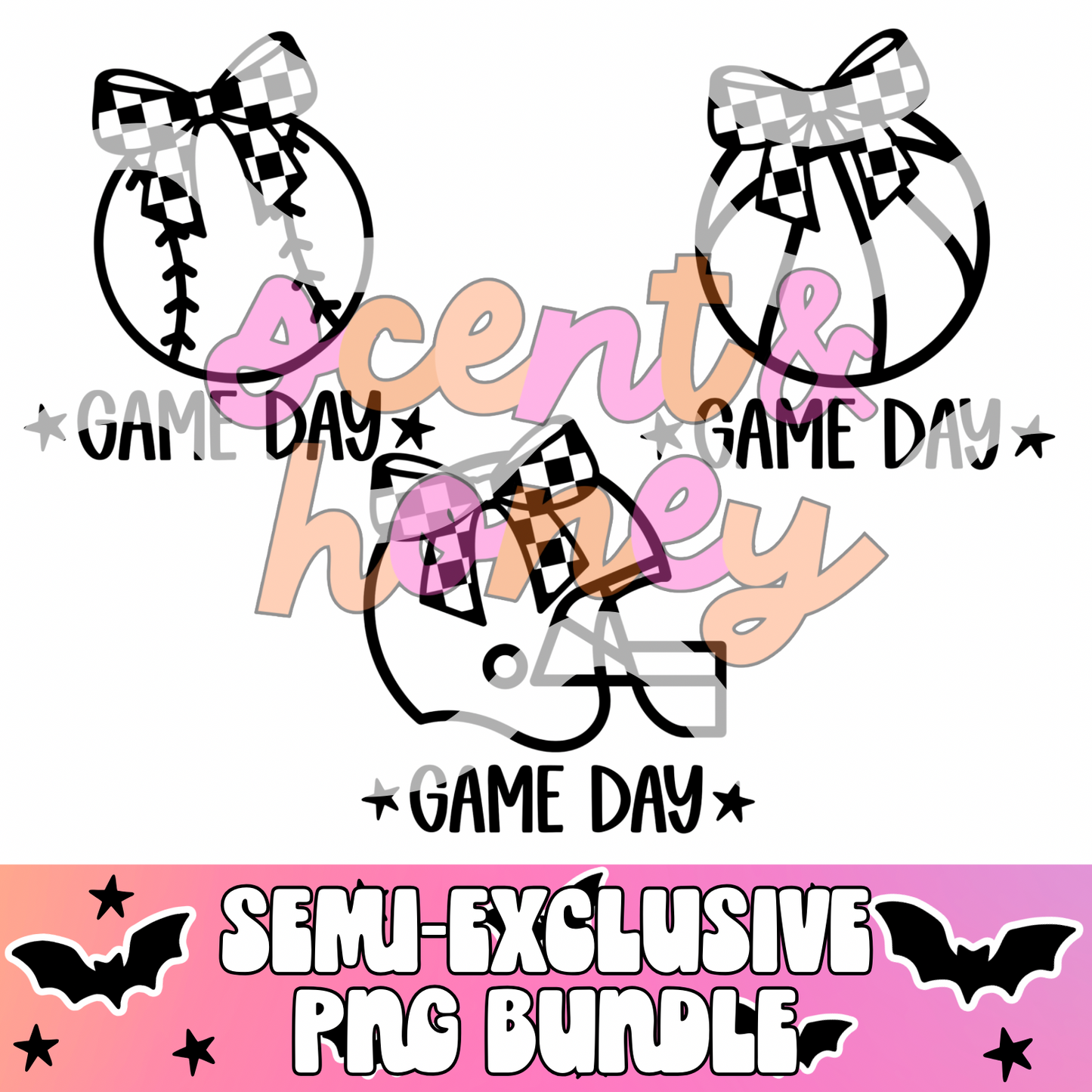 **SEMI-EXCLUSIVE** Game Day Bundle PNG Download