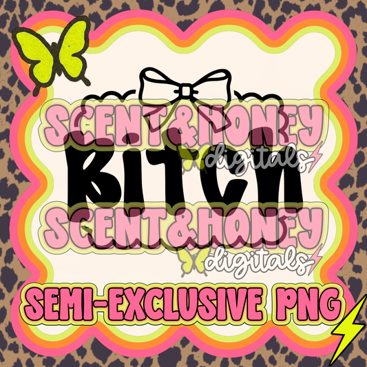 **SEMI-EXCLUSIVE** Bitch Bow Frame