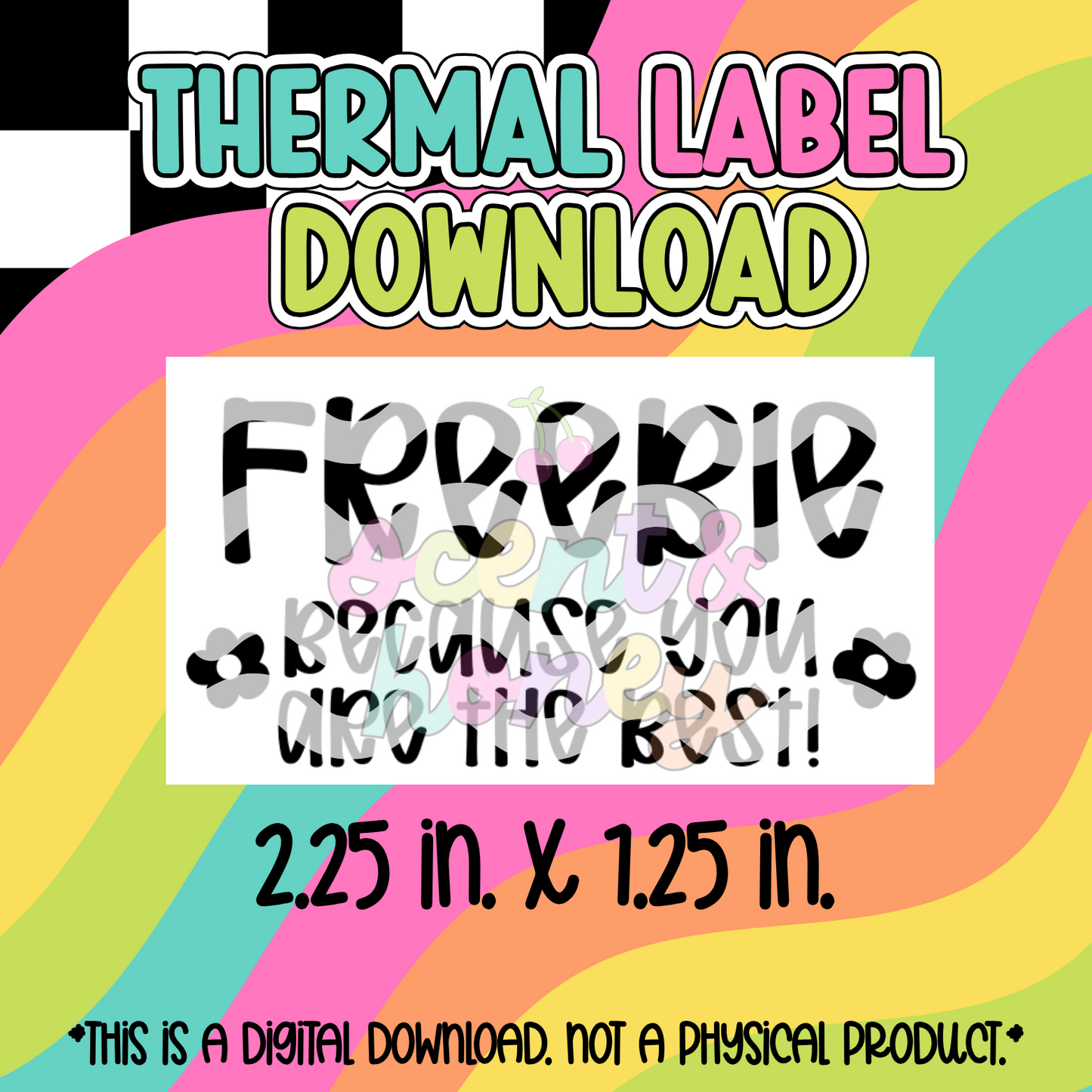 Freebie Thermal Label