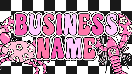 Pre-Made Facebook Banner - Crab & Lobster