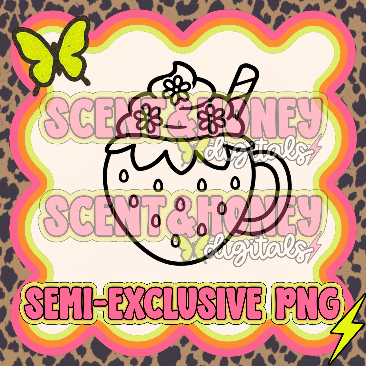 **SEMI-EXCLUSIVE** Strawberry Mug PNG