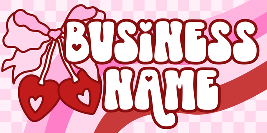 Pre-Made Facebook Banner - Groovy Cherries