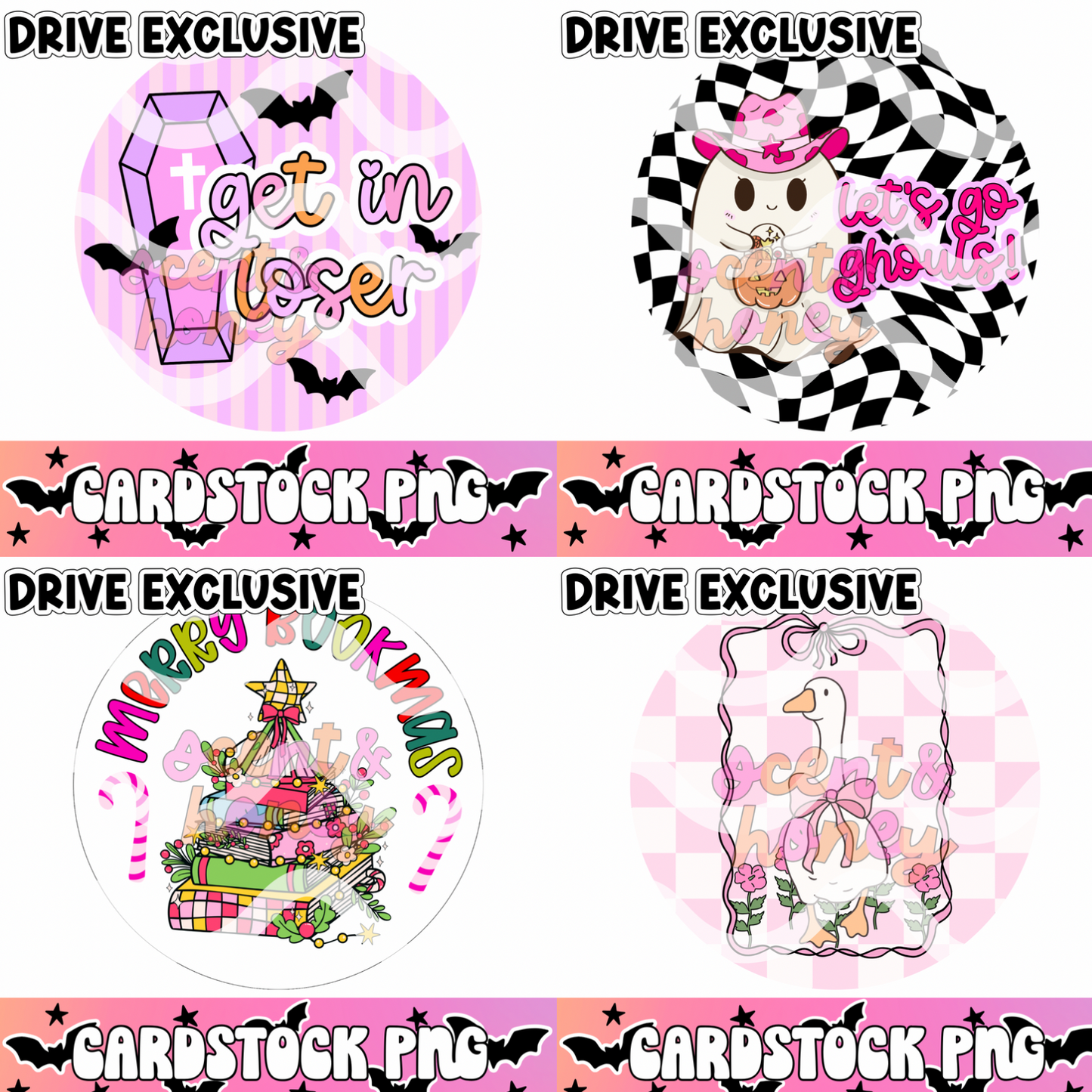 August 2025 Cardstock PNG Drive