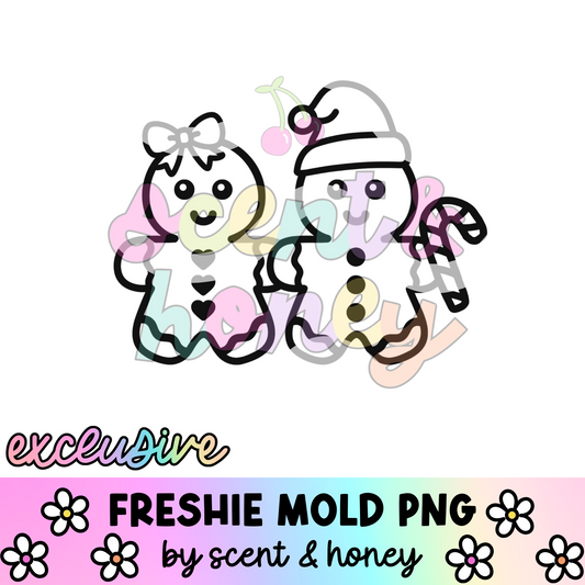 **SEMI-EXCLUSIVE** Gingerbread Friends PNG Download