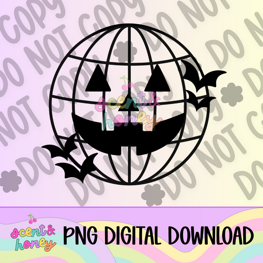 Disco Jack O Lantern PNG Download