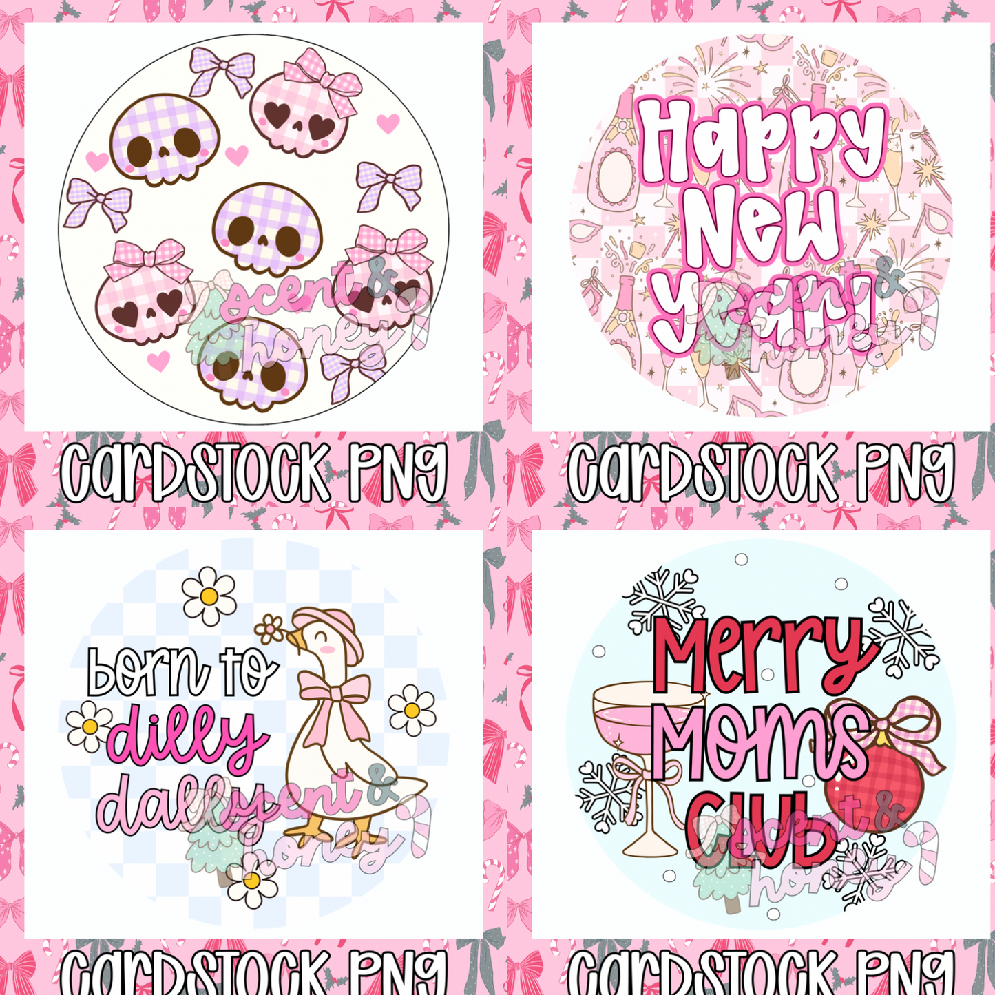 November 2025 Cardstock PNG Drive