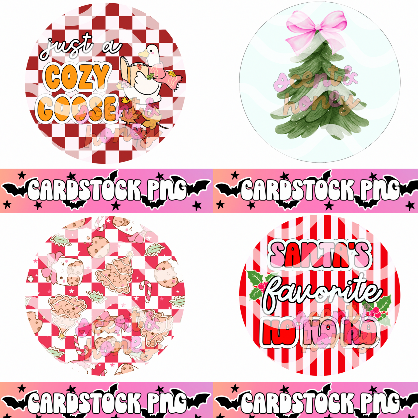 September 2025 Cardstock PNG Drive (40 total images)