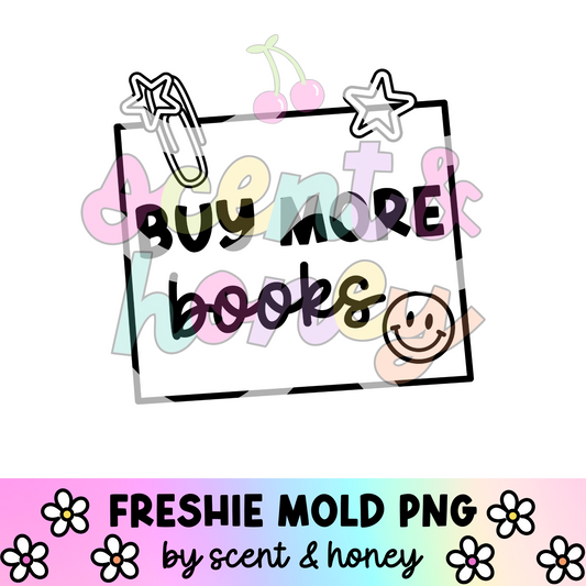 Buy More Books PNG Download