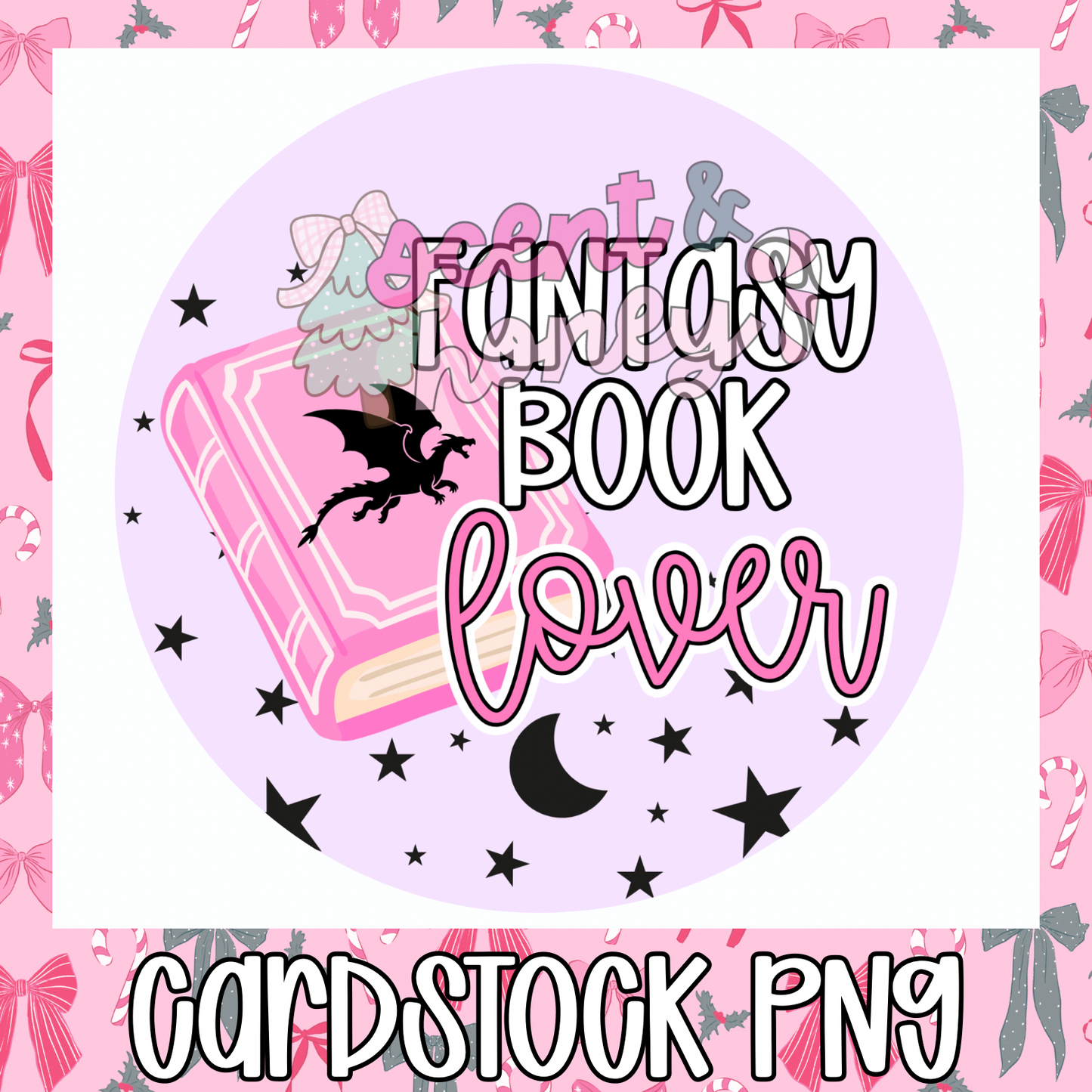 Fantasy Book Cardstock PNG