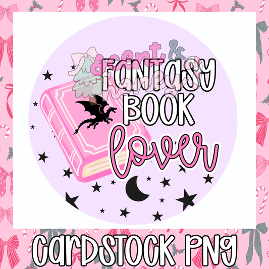 Fantasy Book Cardstock PNG