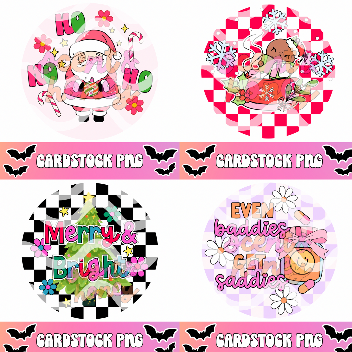September 2025 Cardstock PNG Drive (40 total images)