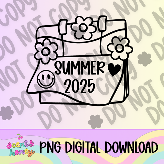 Summer Calender PNG Download