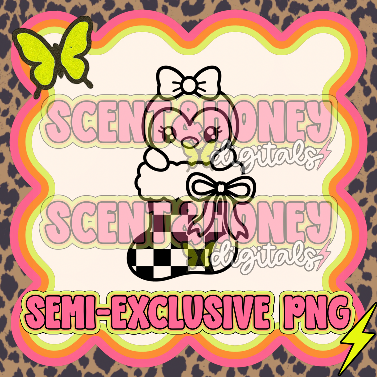 **SEMI-EXCLUSIVE** Penguin Stocking PNG