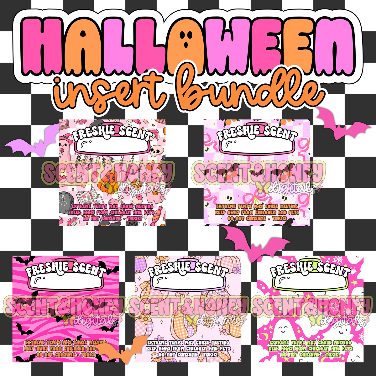 Halloween Insert Bundle