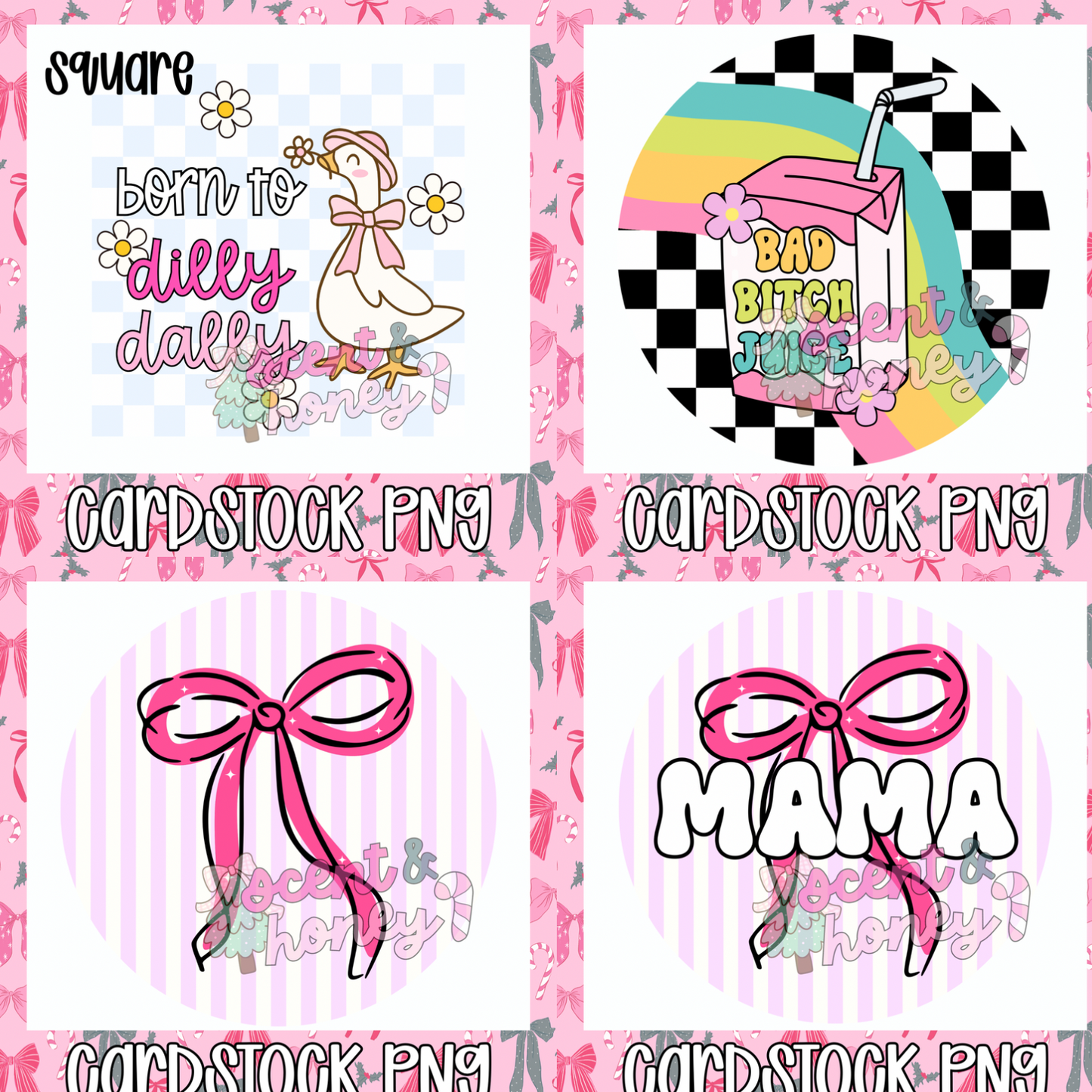 November 2025 Cardstock PNG Drive