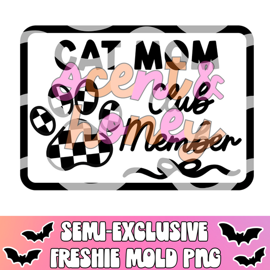 **SEMI-EXCLUSIVE** Cat Mom Club Member PNG Download