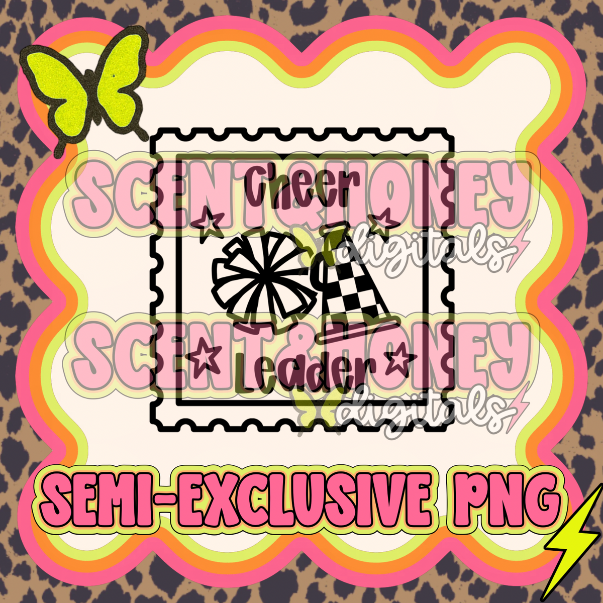 **SEMI-EXCLUSIVE** Cheerleader Stamp PNG