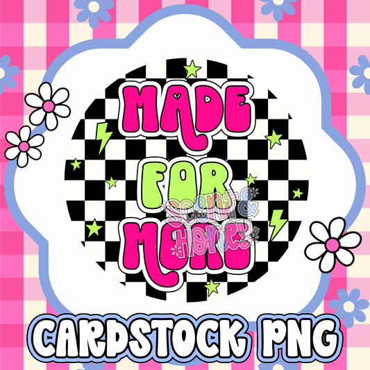 Made For More Cardstock PNG