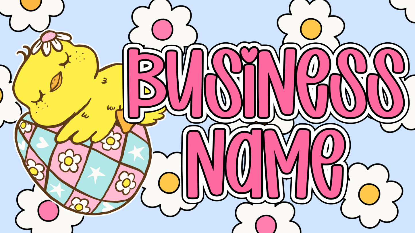 Pre-Made Facebook Banner - Lazy Chick