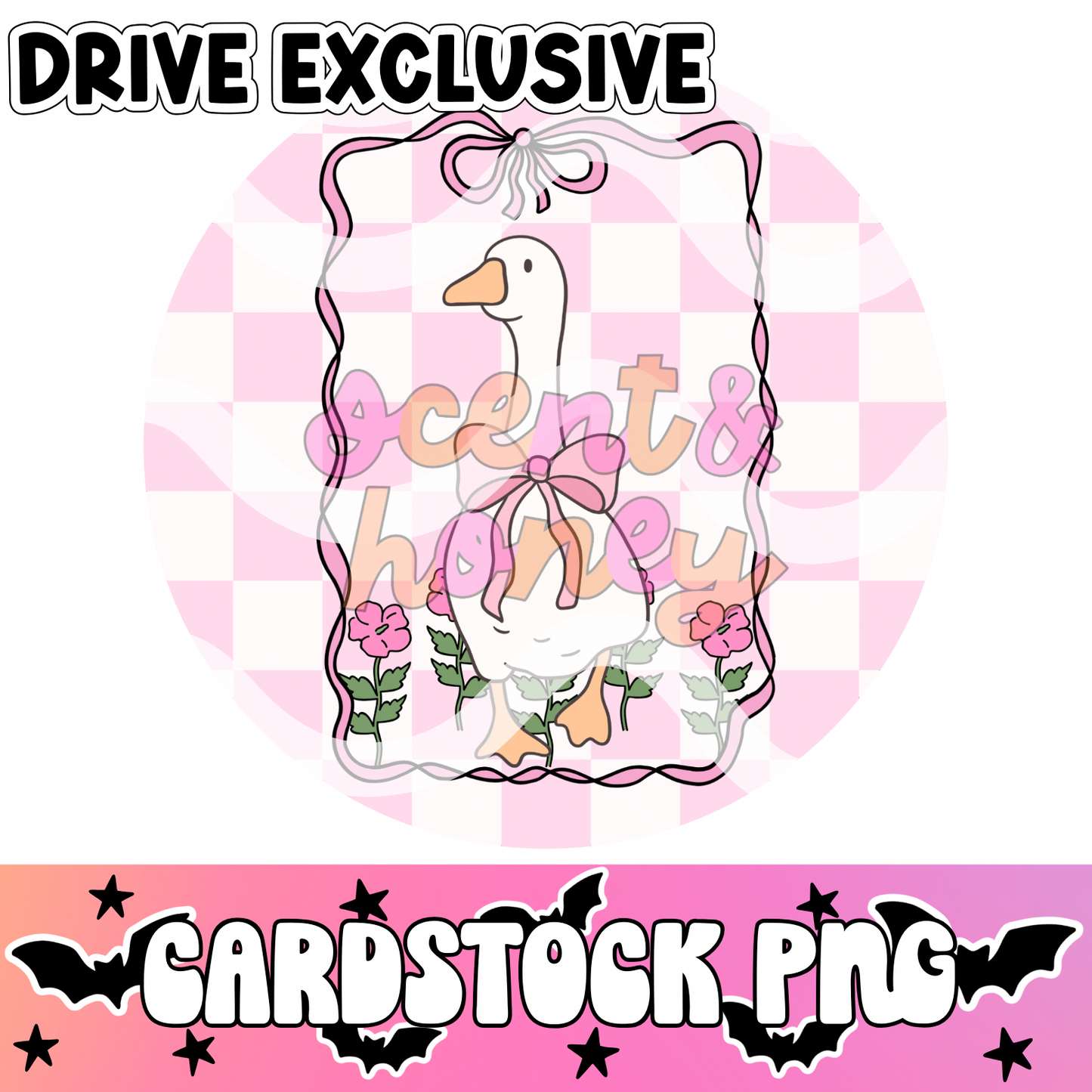 August 2025 Cardstock PNG Drive