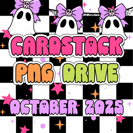 October 2025 Cardstock PNG Drive