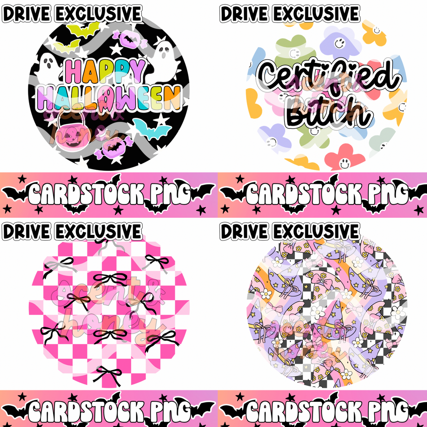 August 2025 Cardstock PNG Drive