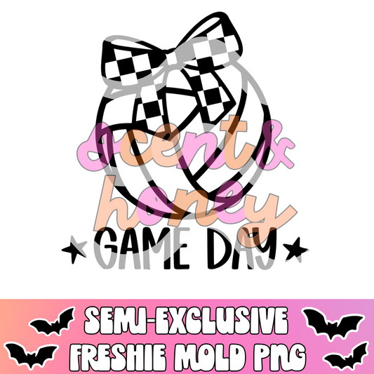 **SEMI-EXCLUSIVE** Game Day Volleyball PNG Download