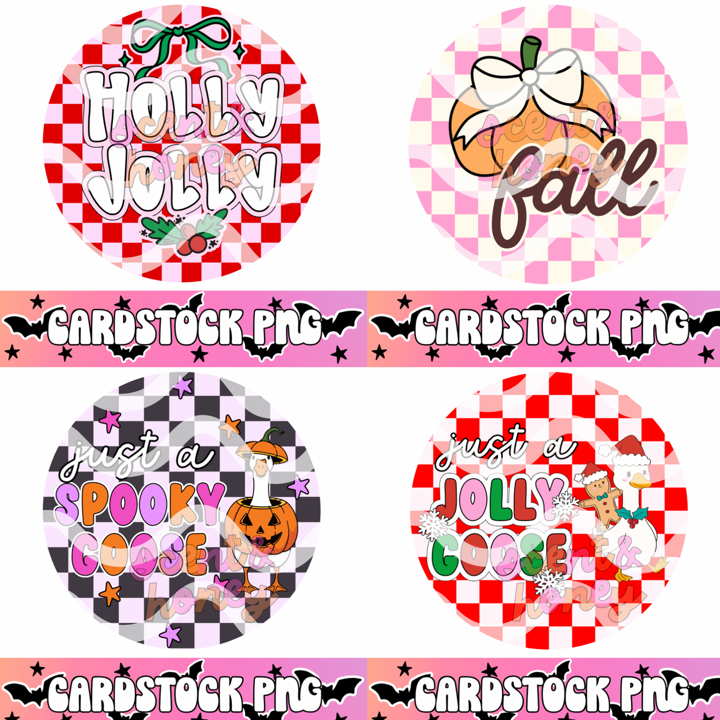 September 2025 Cardstock PNG Drive (40 total images)