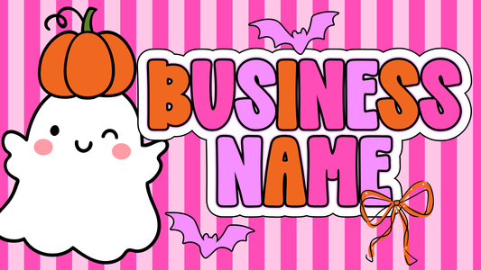 Pre-Made Facebook Banner - Ghosty Pumpkin