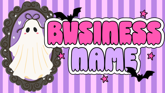 Pre-Made Facebook Banner - Ghosty Frame