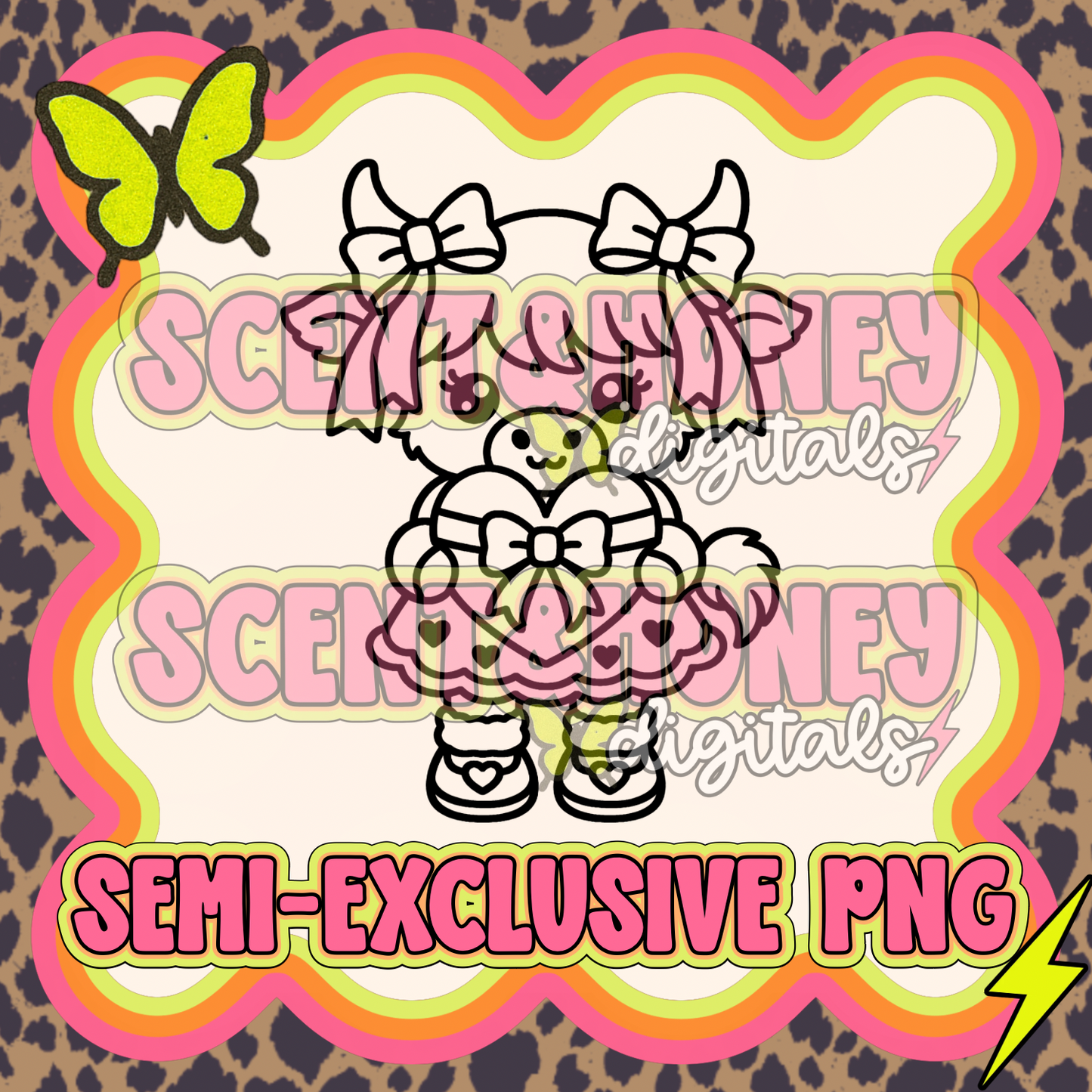 **SEMI-EXCLUSIVE** Cutie Valentine Cow PNG