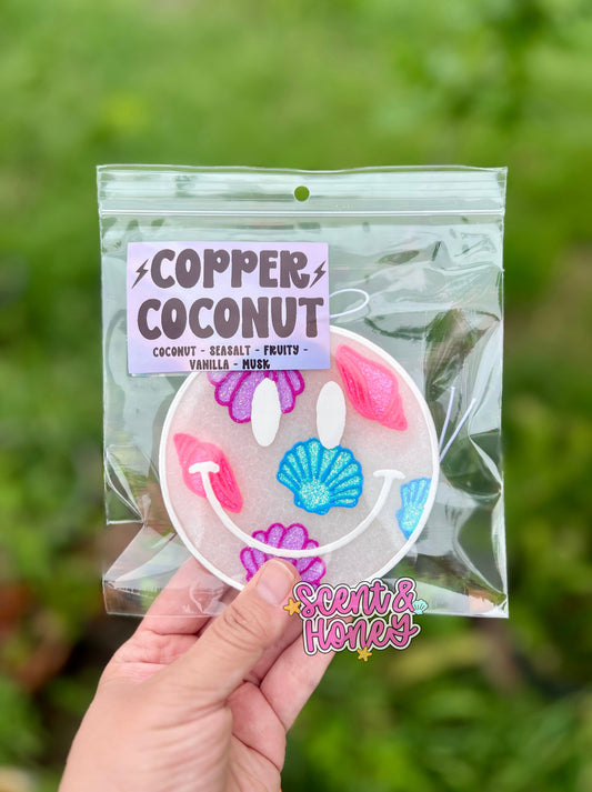 RTS Happy Shells Freshie - Copper Coconut