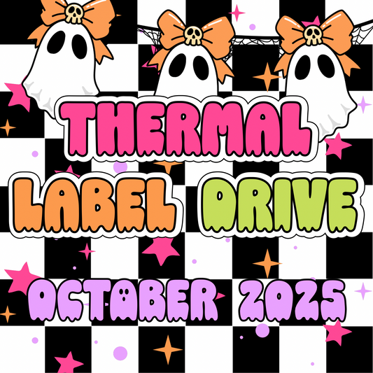 October Thermal Label Drive