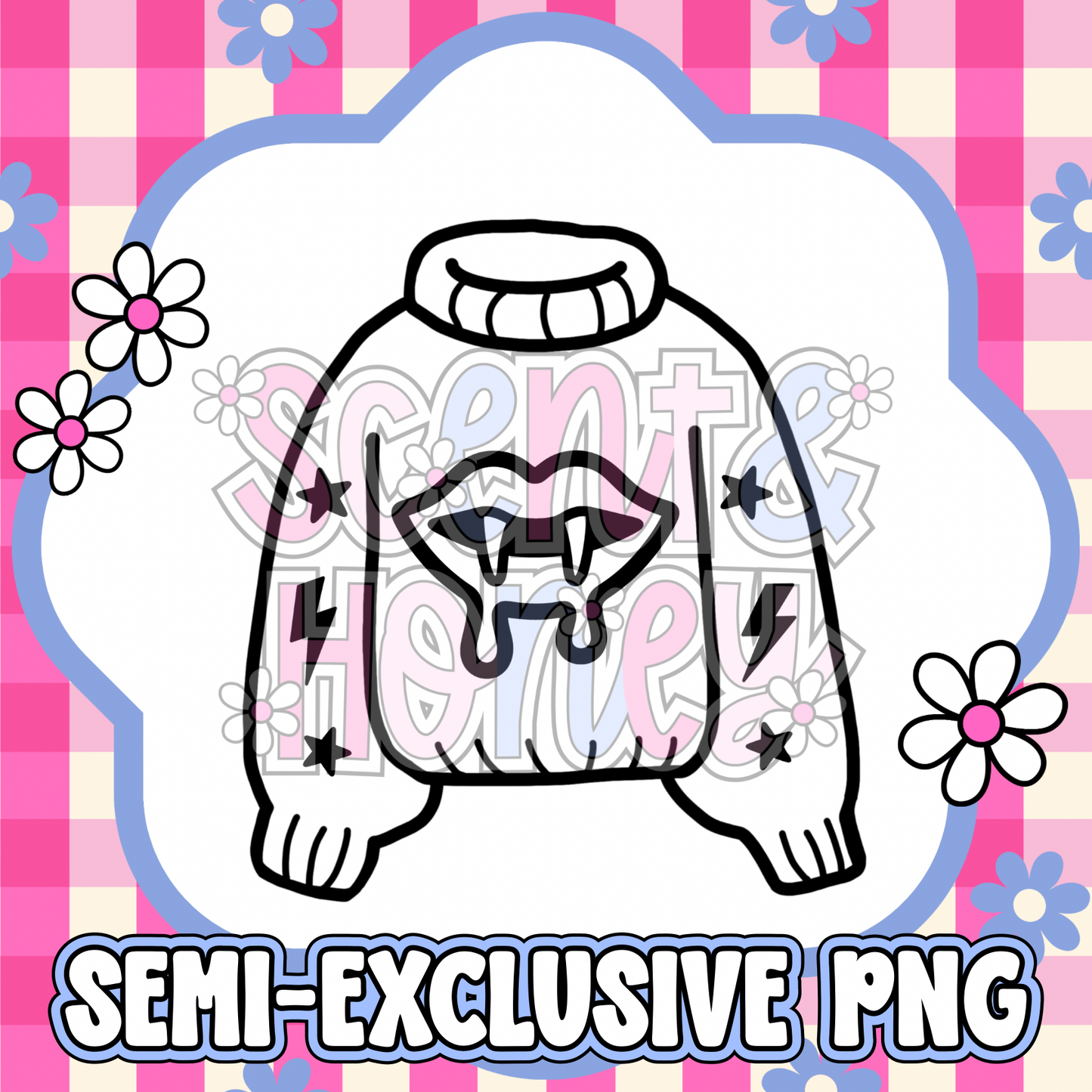 **SEMI-EXCLUSIVE** Drippy Vampire Sweater