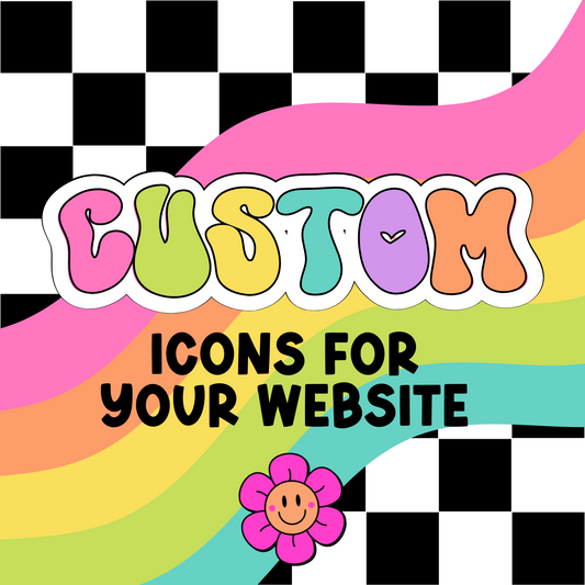Custom Icons for Etsy + Your Website