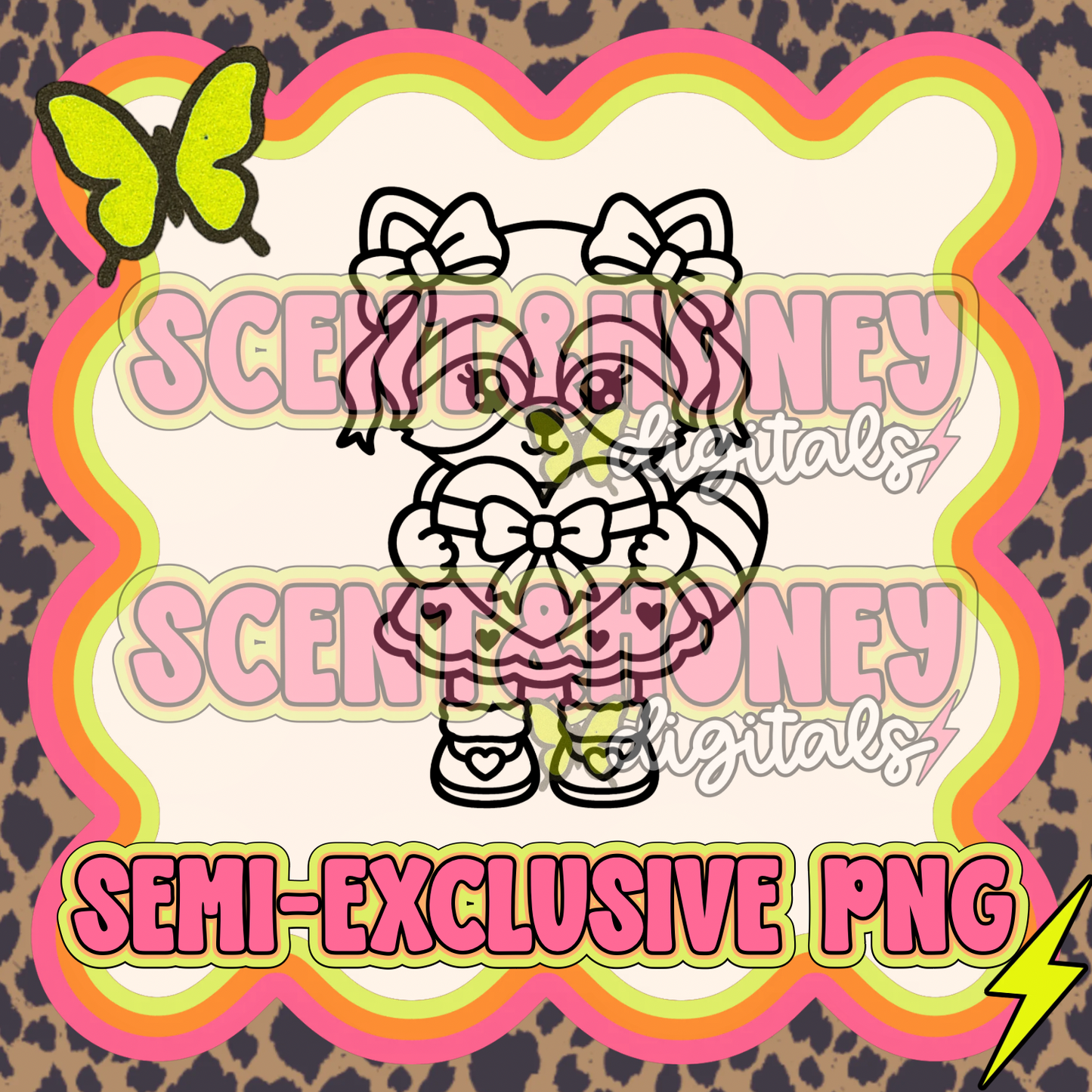 **SEMI-EXCLUSIVE** Cutie Valentine Raccoon PNG