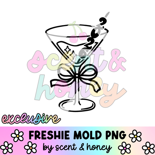 **SEMI-EXCLUSIVE** New Year Martini PNG Download