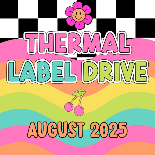 August Thermal Label Drive