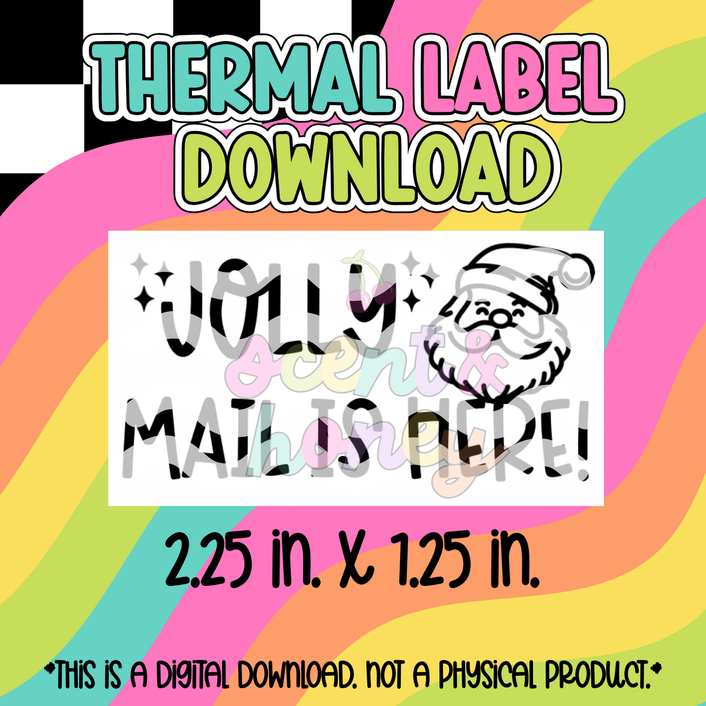 Jolly Mail Thermal Label